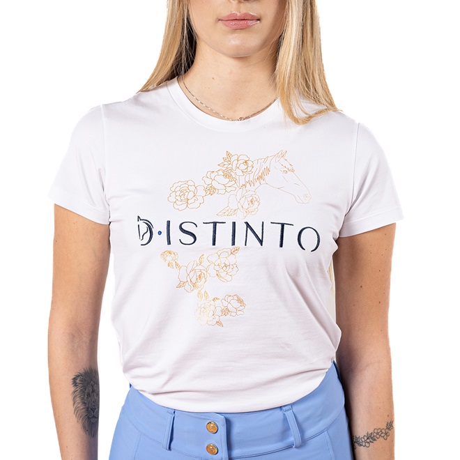 T-SHIRT 'D'ISTINTO' PEONIA Donna, T-shirt 
